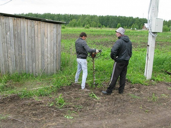 Забор из профнастила под ключ в Тульской области в селе Иваньково