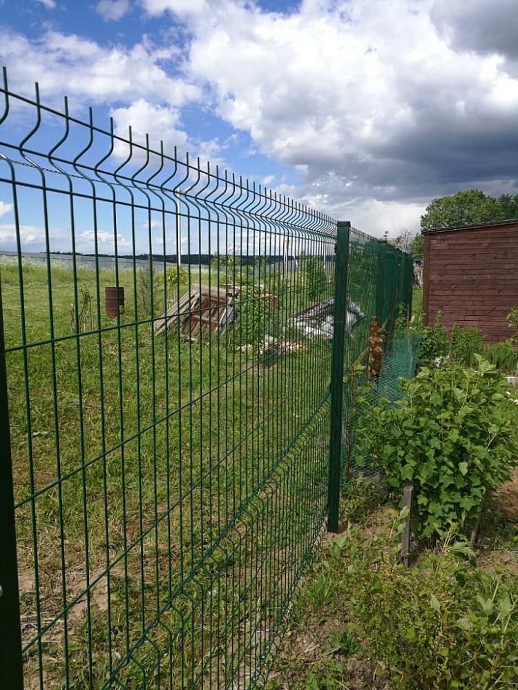 Забор из 3D сетки в Московской области